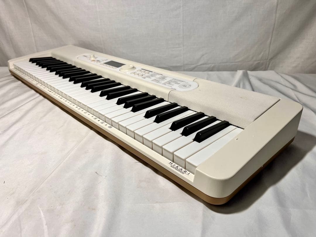 ② 2021年製　CASIO カシオ 光ナビゲーション キーボード LK-526