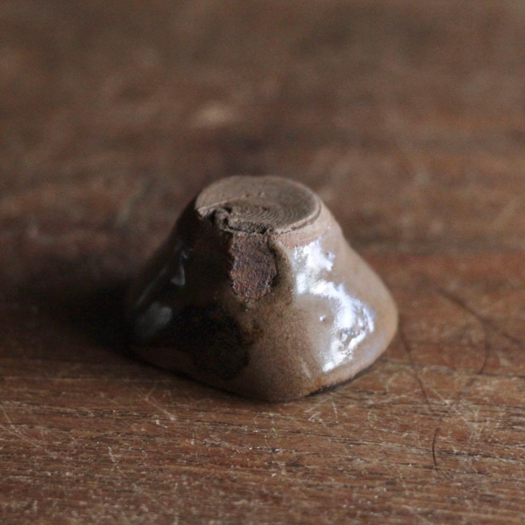 京唐津 ぐい呑み 盃 幕末〜明治 絵唐津 古美術 古道具 アンティーク