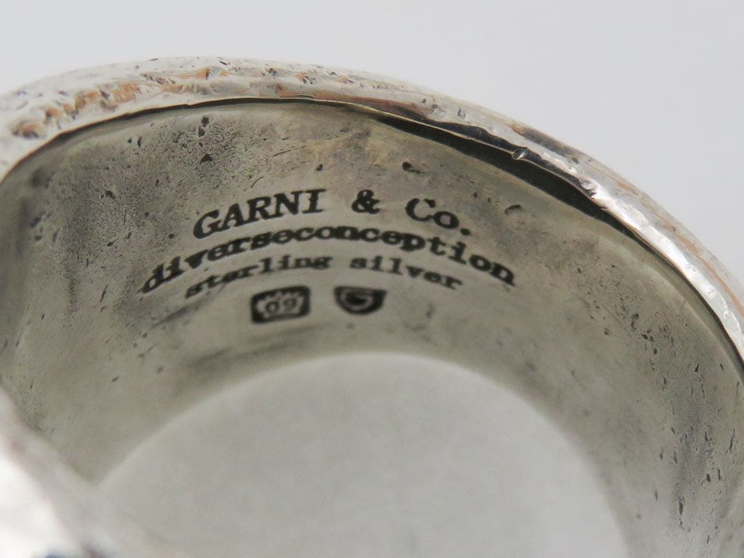 d*9様 ガルニ GARNI シルバー　スカルリング 約83g 指輪　髑髏