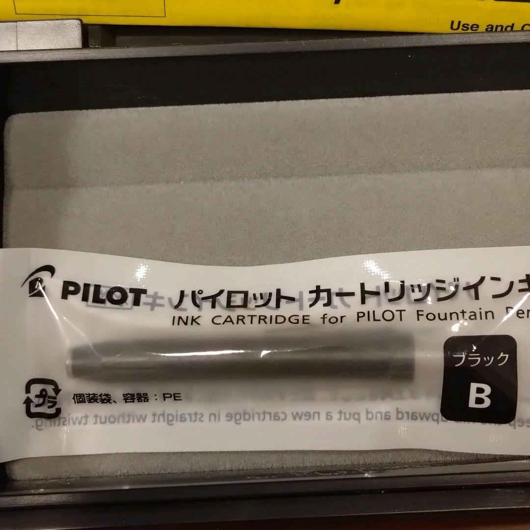 PILOT キャップレスデシモ　 万年筆 F（細）ダークグレーマイカ