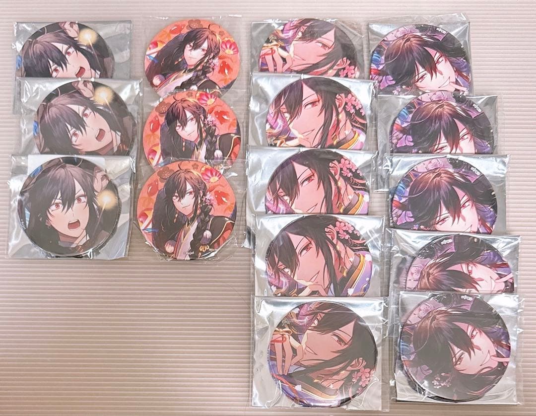 幽幻ロマンチカ ヒフミ 缶バッジ他 77点 まとめ売り