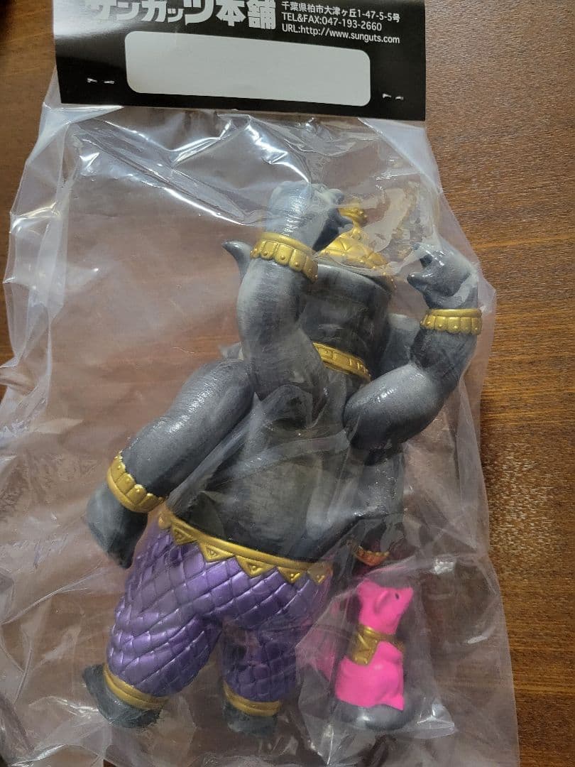 サンガッツ本舗 ガネーシャ GIDシャドー ソフビ モダンソフビマーケット