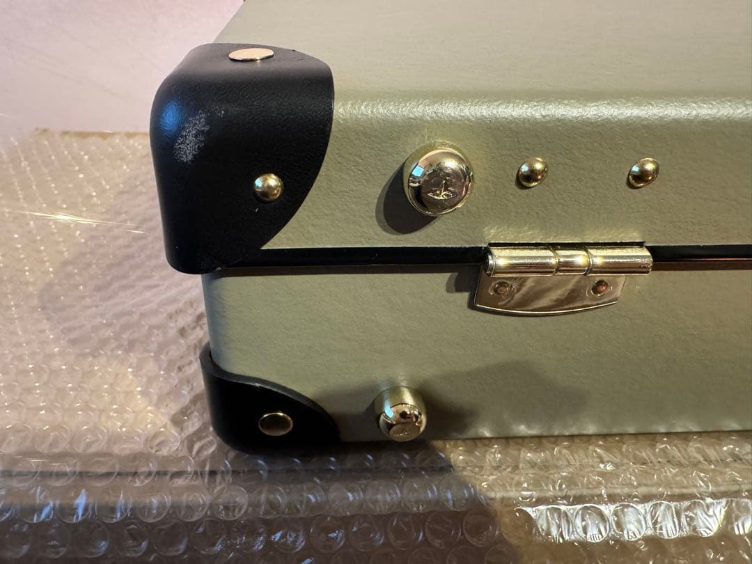 頂 極上ZERO GLOBE-TROTTER アタッシェ オリーブグリーン