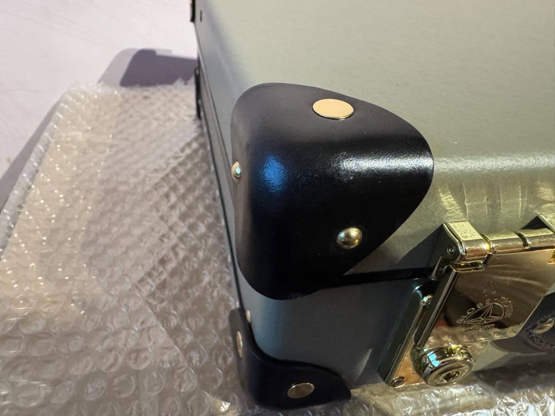 頂 極上ZERO GLOBE-TROTTER アタッシェ オリーブグリーン