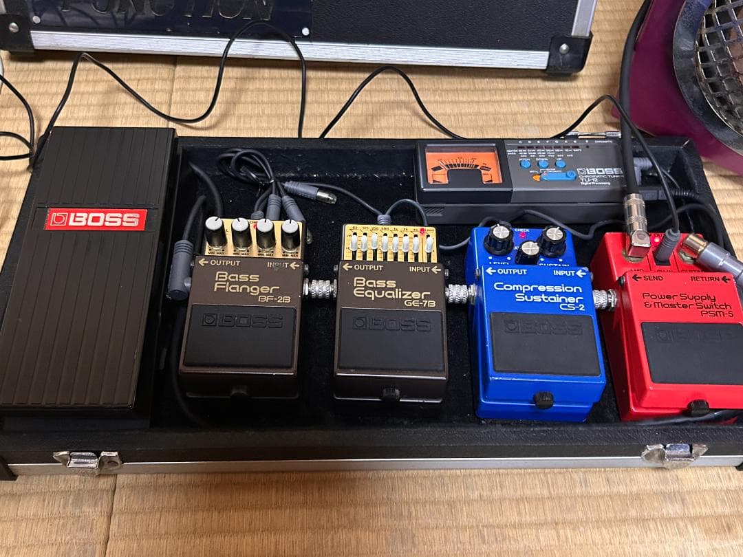 な*ん様 BOSS BF-2B GE-7B CS-2 PSM-5 　ボード
