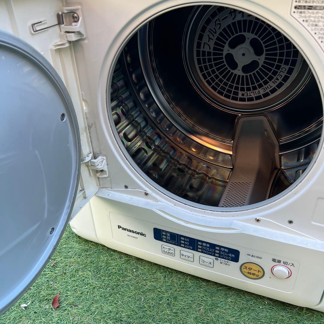 【動作品】衣類乾燥機　4kg NH-D402P 電気式　パナソニック