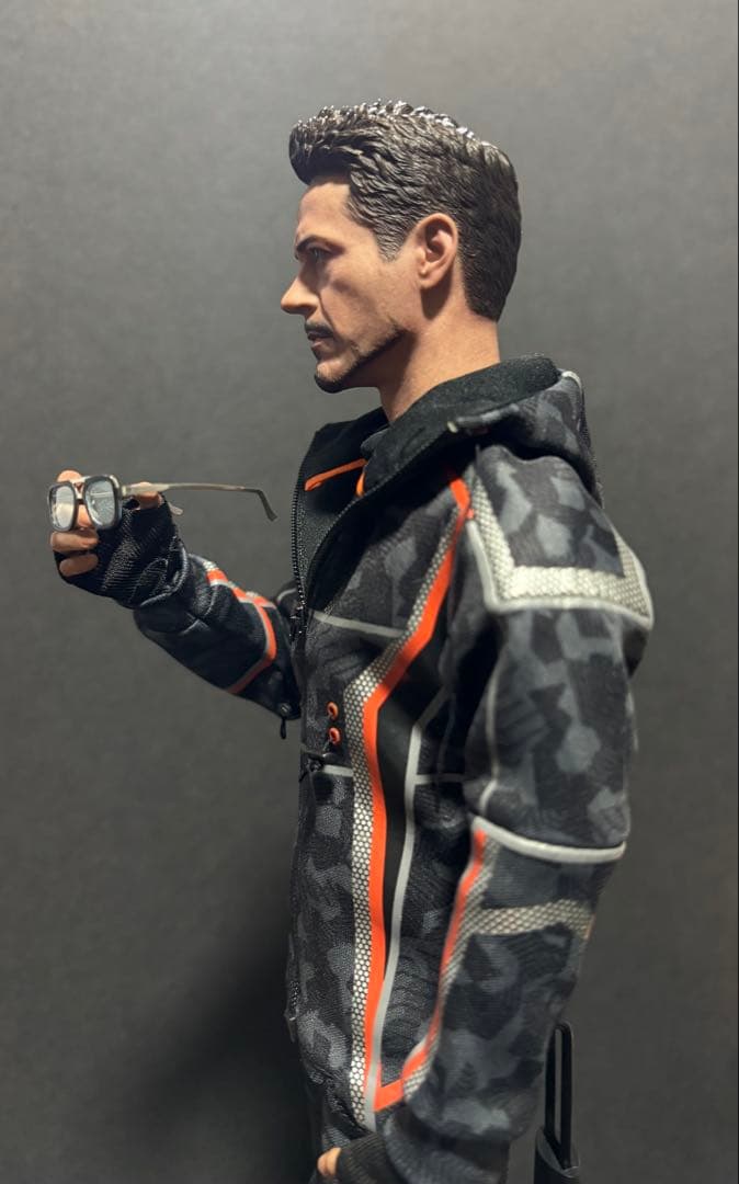 アイアンマン ホットトイズ トニースターク　ナノコンバットスーツ