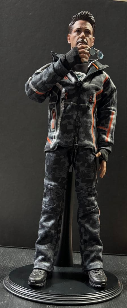 アイアンマン ホットトイズ トニースターク　ナノコンバットスーツ