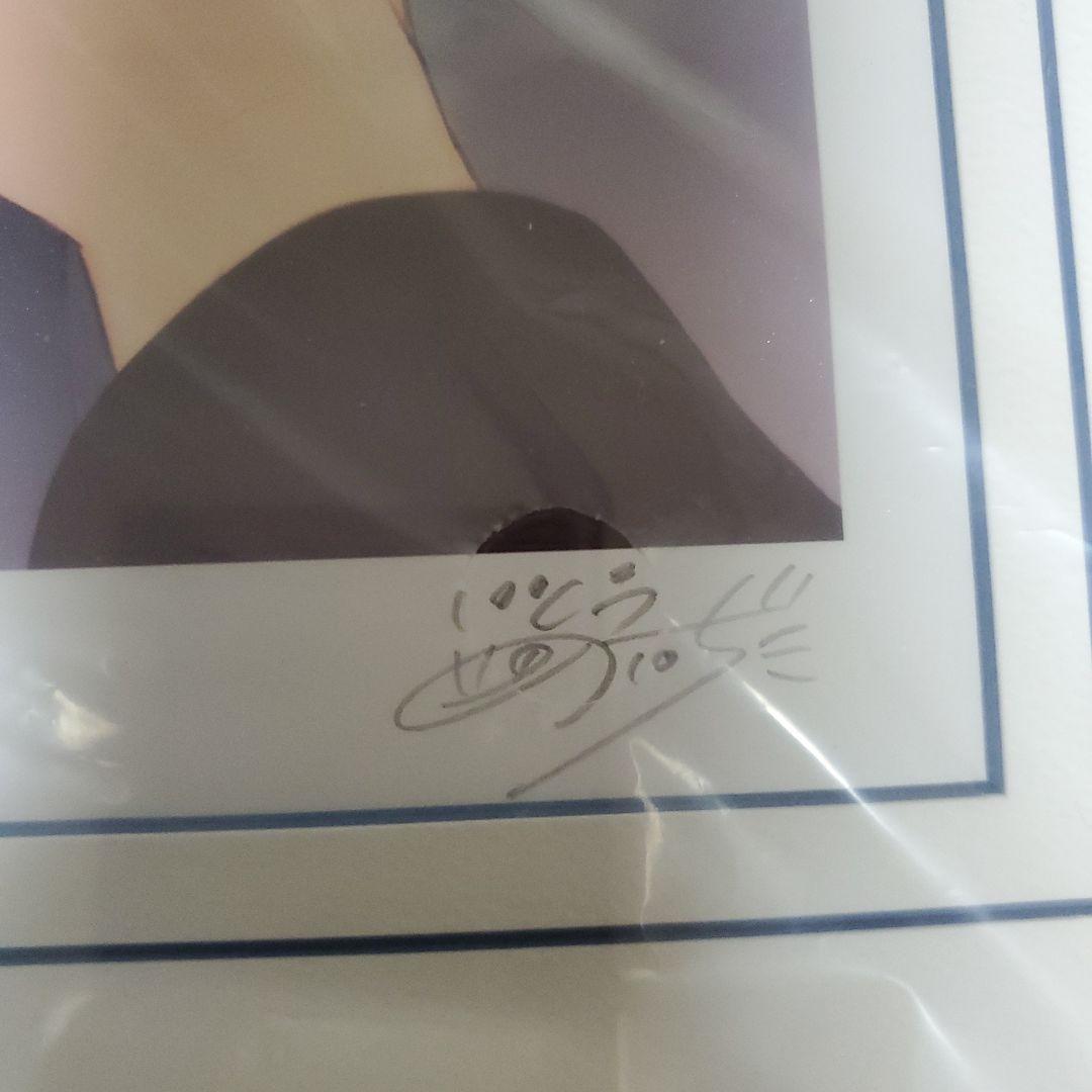 「涼宮ハルヒシリーズ」88グラフ4 直筆サイン入り 複製原画 長門有希