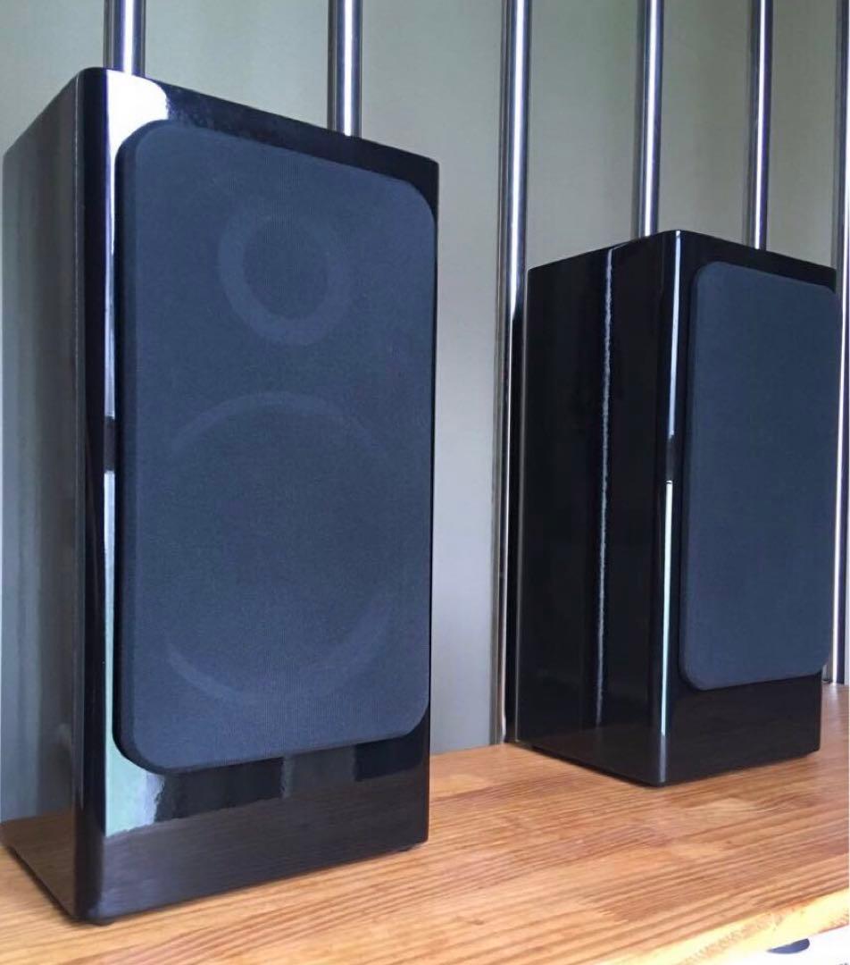 [お勧め] 端子に難 小型 不明 スピーカー ペア