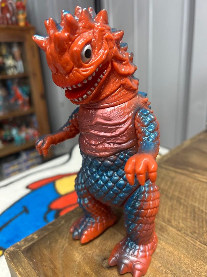 ブルマァク　怪獣シリーズ　ベムラー　フィギュア　ソフビ　当時もの　2000年