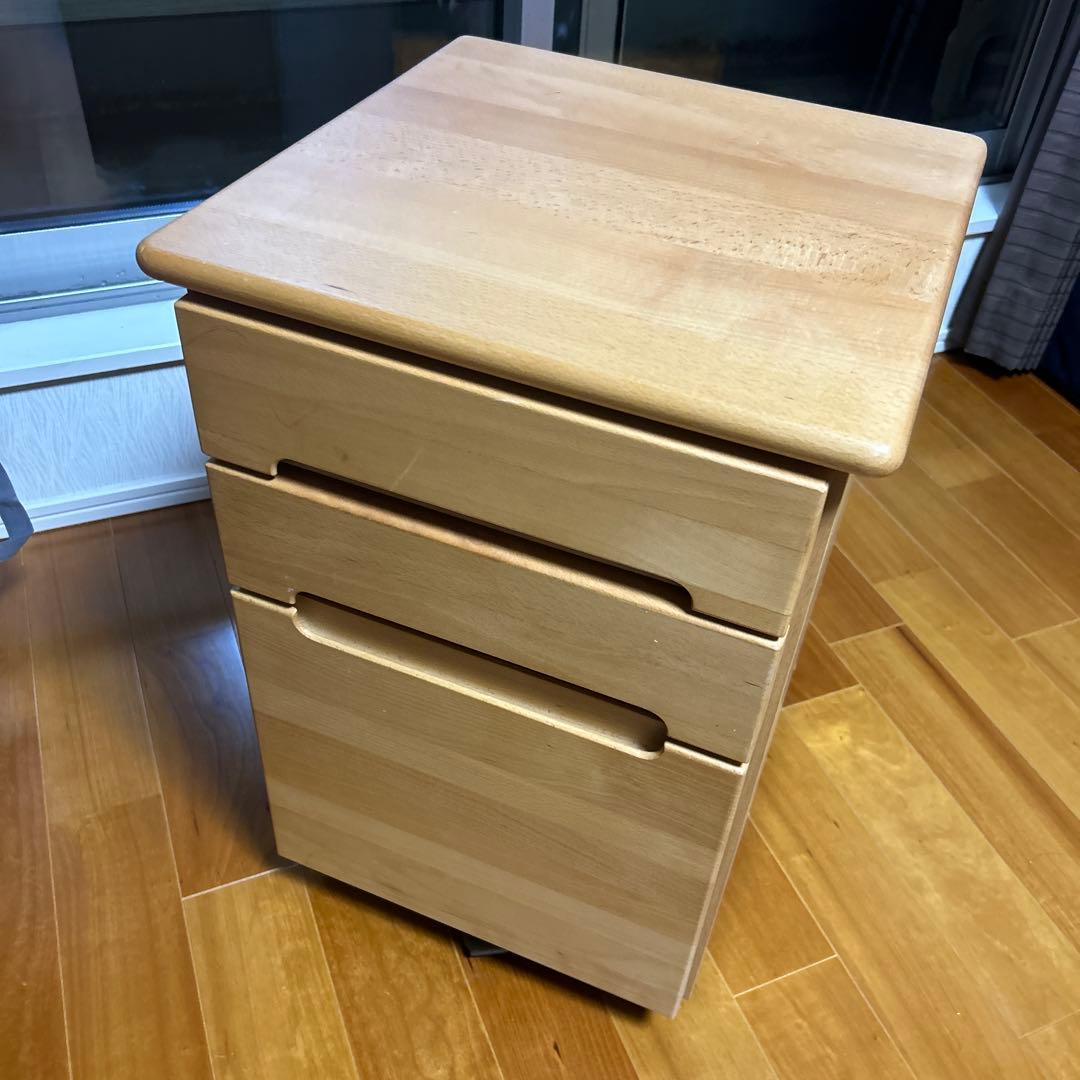 廃盤 FLEUR WAGON フルール 40 デスク ワゴン ISSEIKI