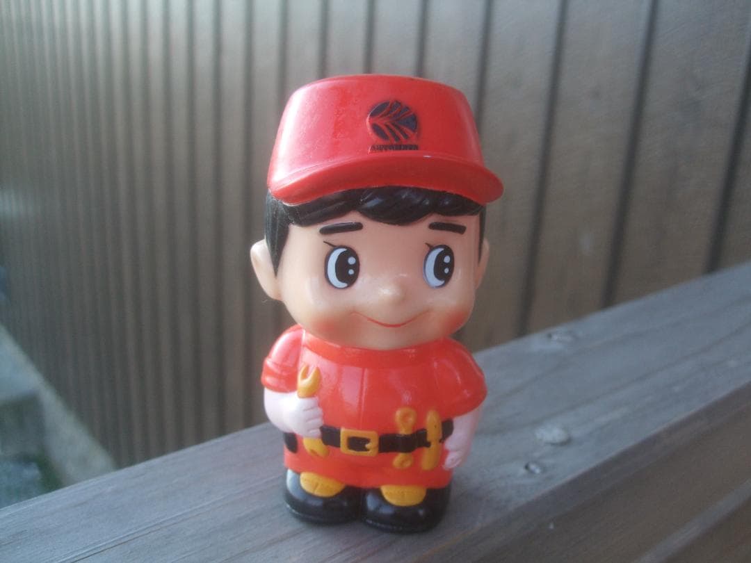 昭和レトロ★オートバックス ★ソフビ ★貯金箱