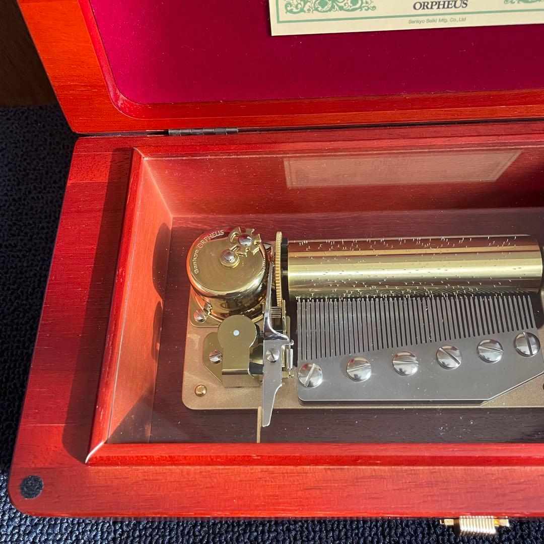 V*n様 サンキョー ORPHEUS オルゴール 50弁 星に願いを 虹の彼方に