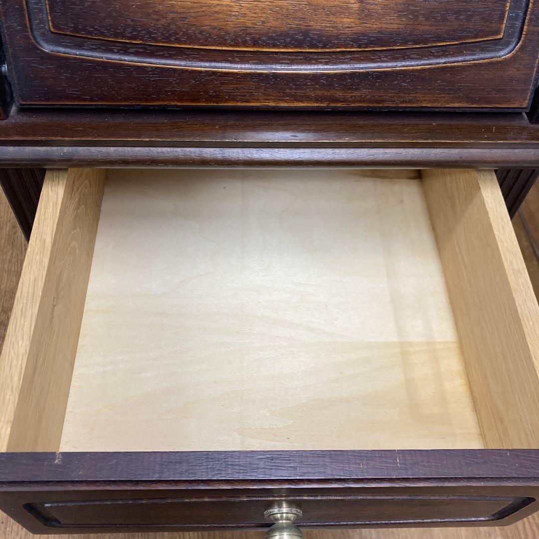 アンティーク家具　電話台　キャビネット　ドレッサー