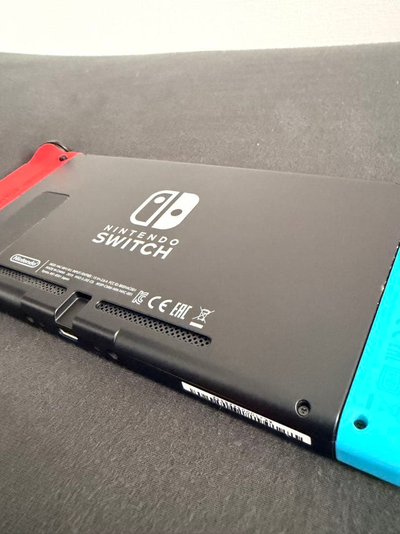 Nintendo Switch 本体 青/赤　オマケでモンハンライズ付き