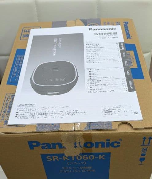 Panasonic IH炊飯器 SR-KT060-K