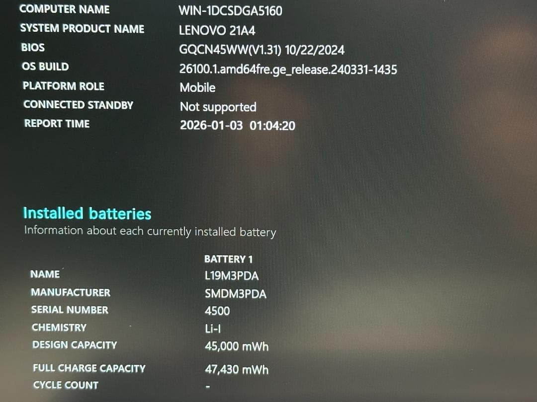 Windowsノート本体 Lenovo ThinkBook 15 G3 R5 16G 256G 500G