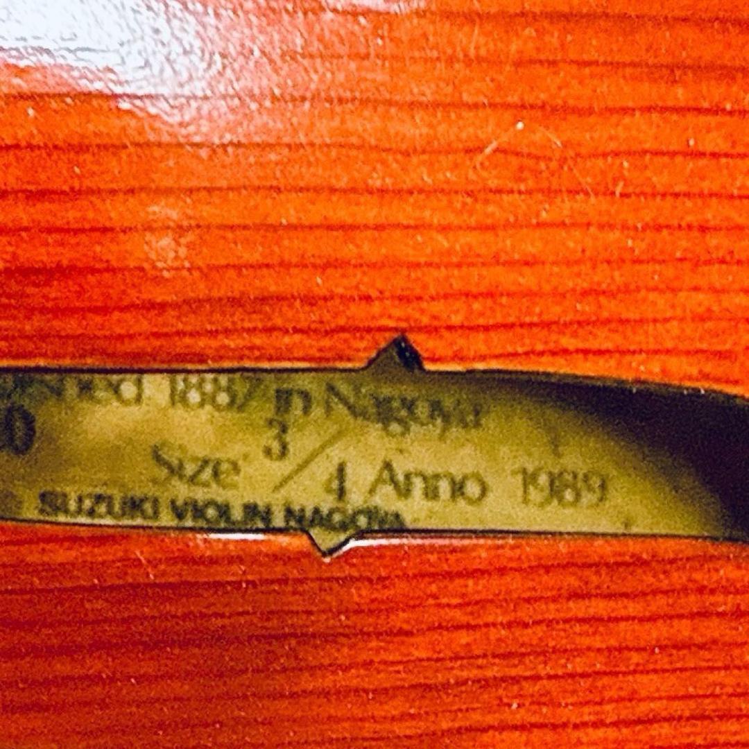 【優音良品 】SUZUKI バイオリン No.520 3/4 Anno 1989