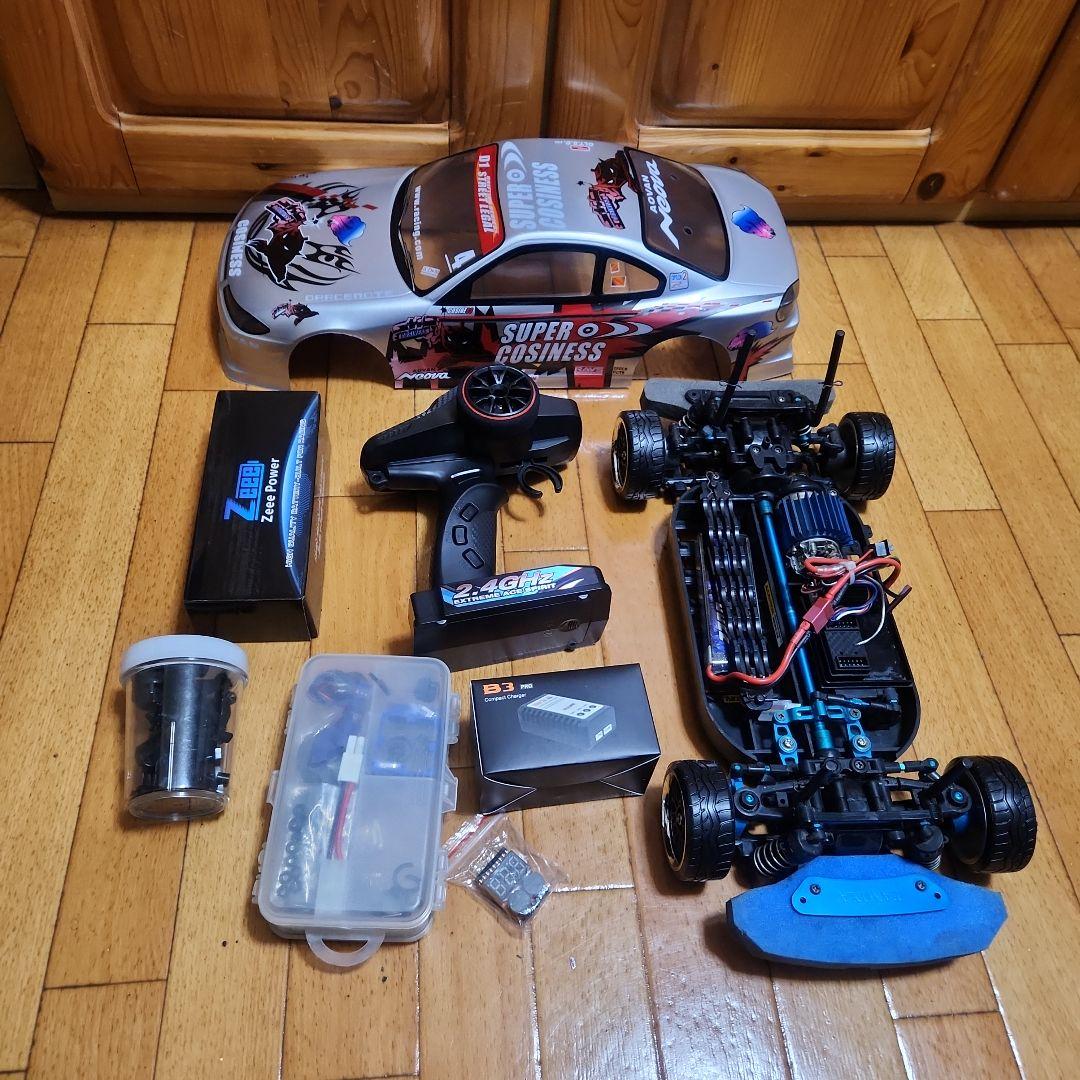 ■専用■　　タミヤ ドリフト ラジコン フルセット　TT01 シルビア　ボディ