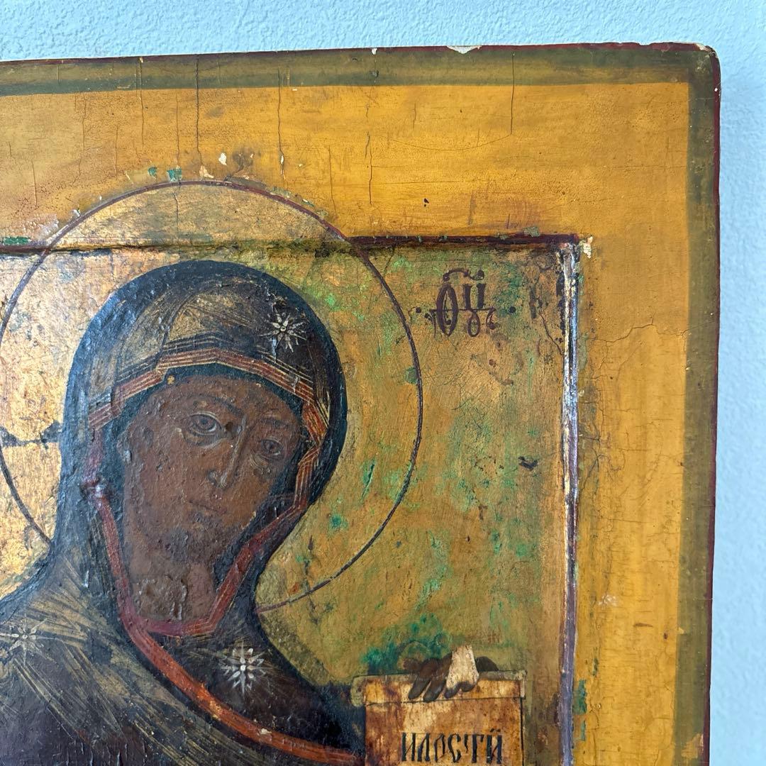 ロシア正教イコン the Mother of God アンティーク