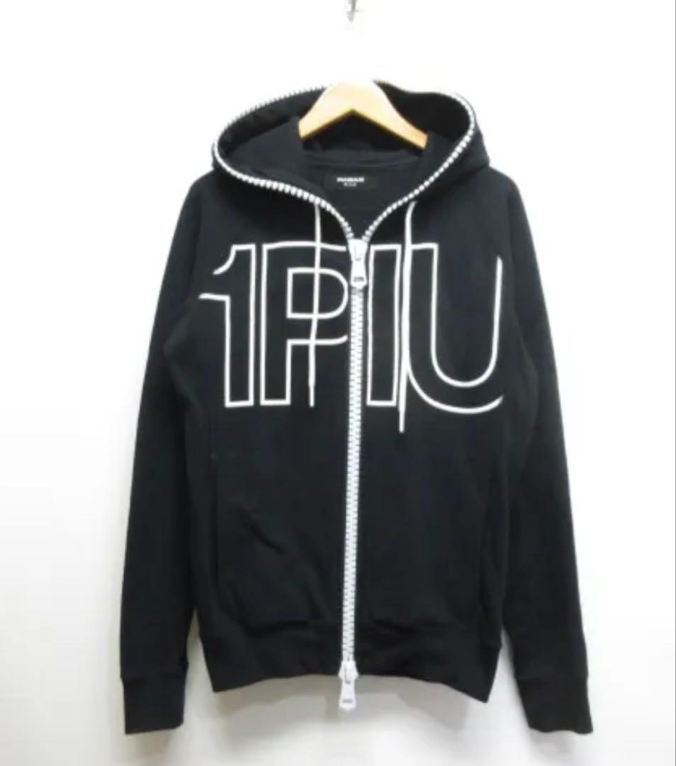 ウノピュウノウグァーレトレ リラックス ダブルジップ スウェット パーカー