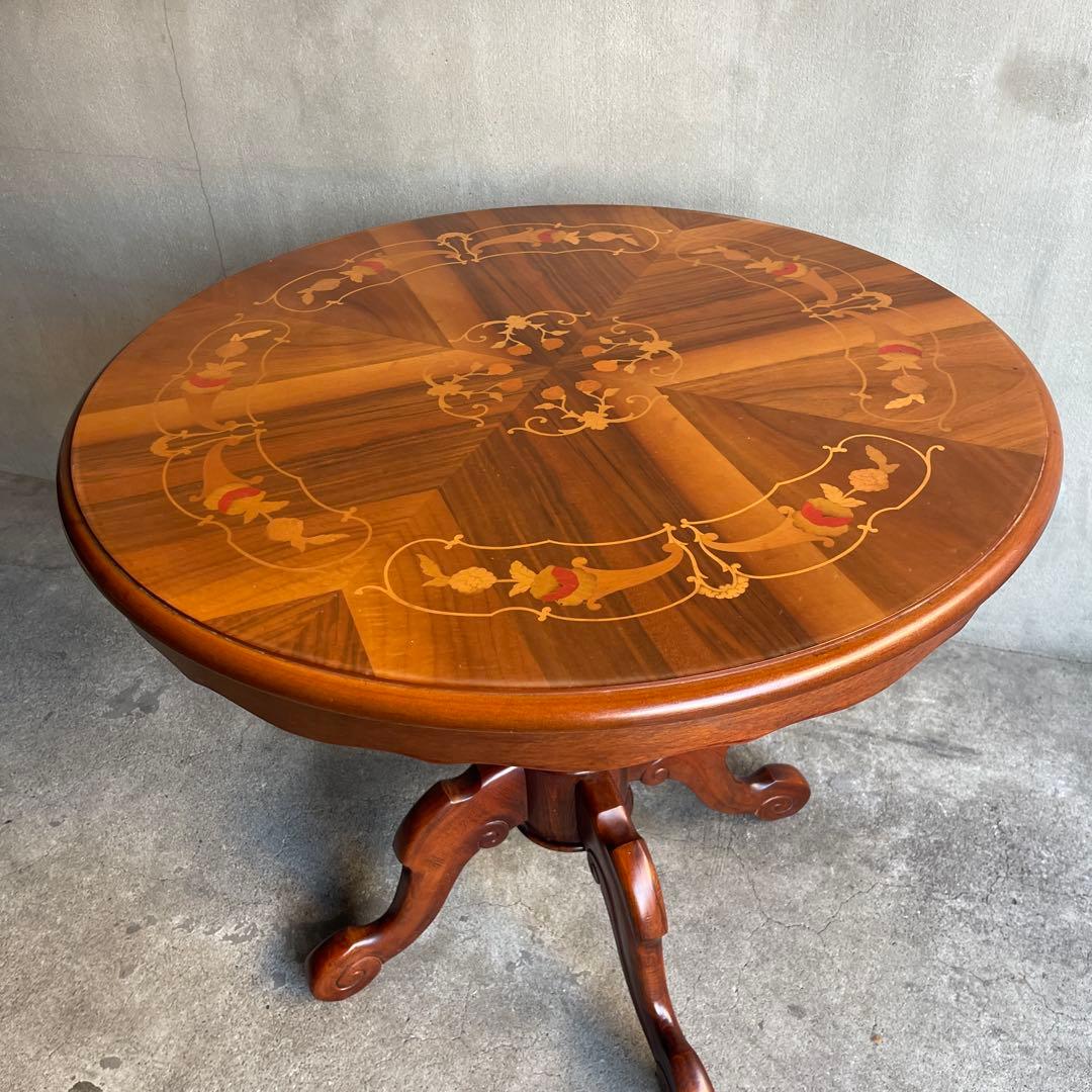 イタリア象嵌テーブル