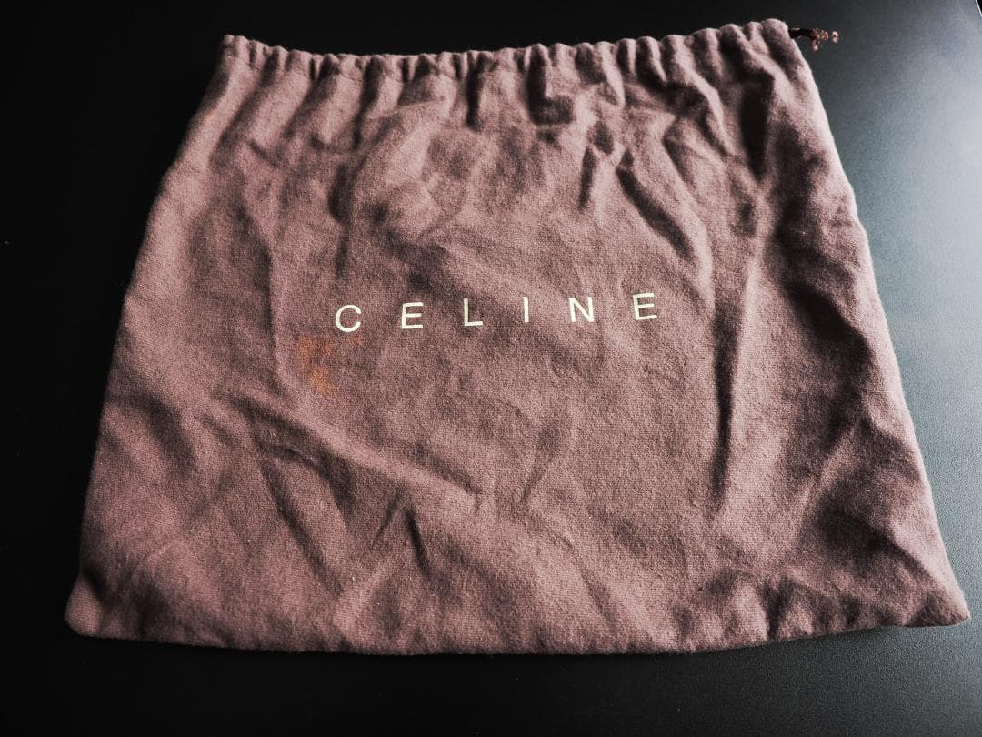 CELINE セリーヌ マカダム アクセサリーポーチ ショルダーバッグ