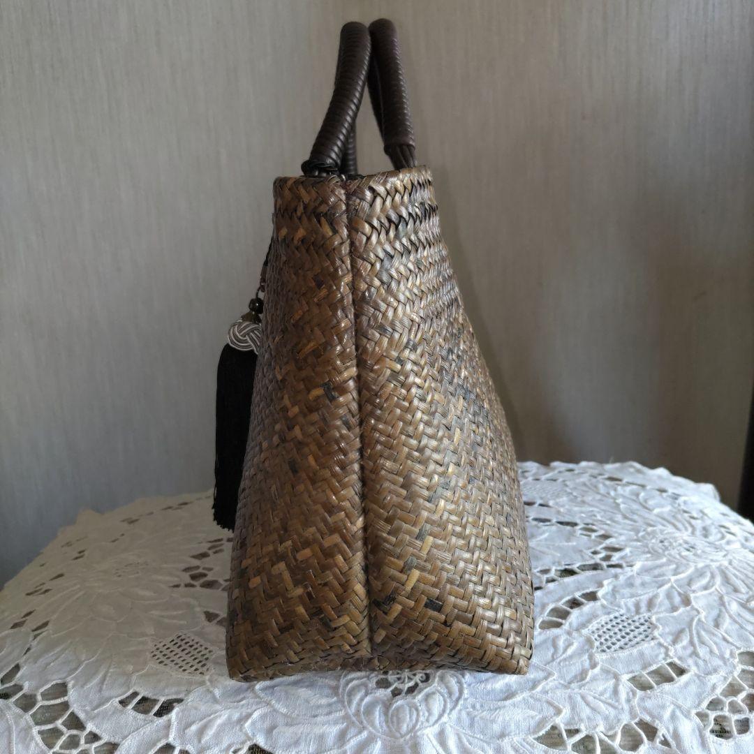 ギャラリー凛 藤のカゴバッグ ラタン 天然素材 日本製 普段使い 通年 夏
