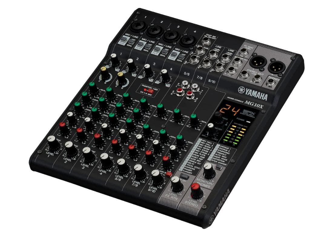 新品未開封　YAMAHA MG10X Black 10チャンネル PA&SR用