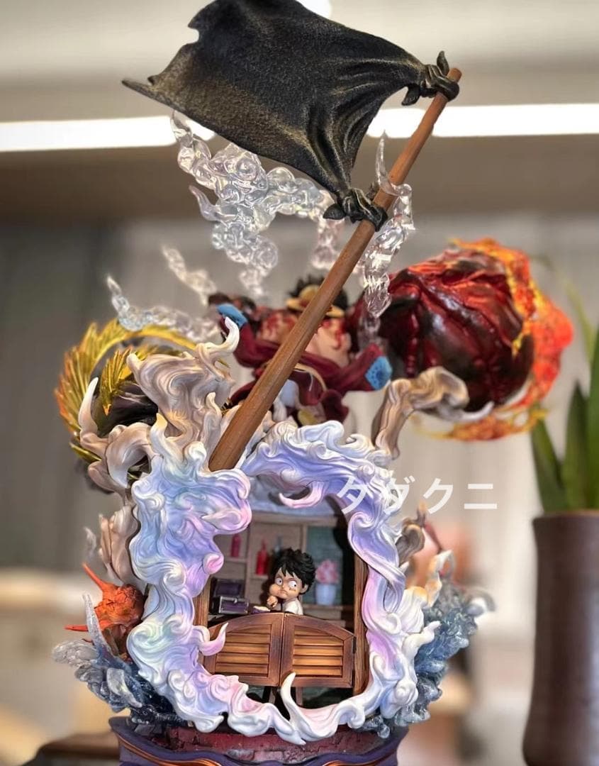 ワンピース モンキー・D・ルフィ ワーコレサイズ フィギュア ガレージキット