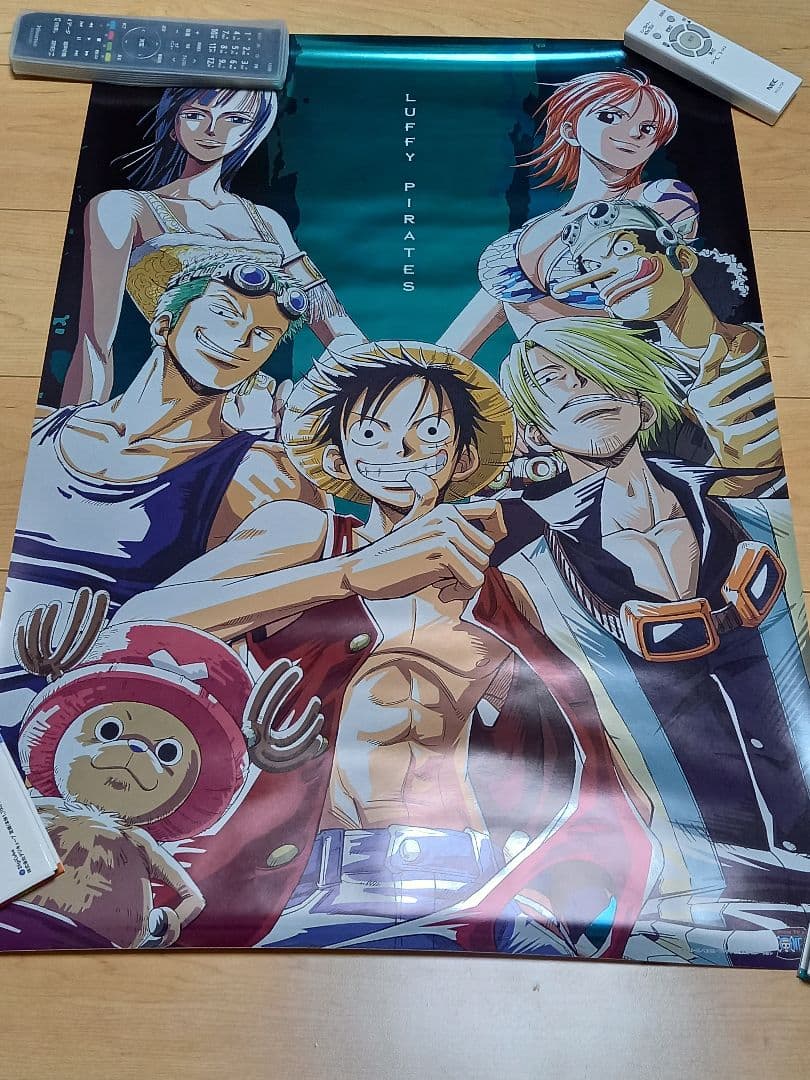 ワンピース　ルフィ海賊団　ポスター