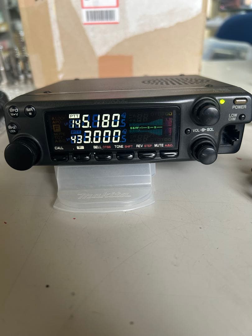 KENWOOD TM-732 点検修理完了白色LEDに交換　受信改造済み