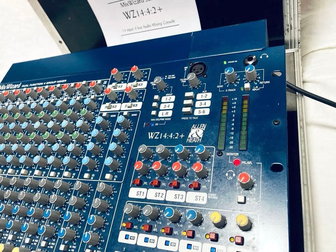 ALLEN & HEATH MixWizard WZ 14:4:2+ ケース付