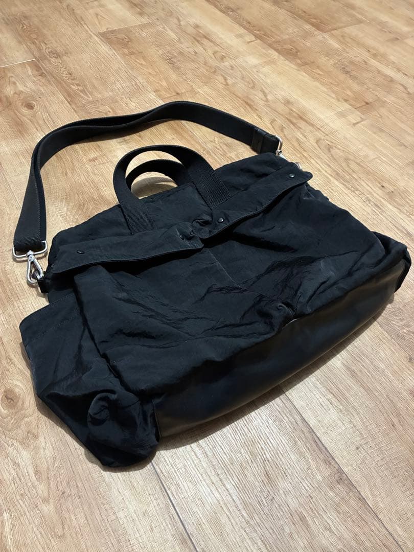 ジルサンダー ビジネスバッグ 2way ショルダー　黒