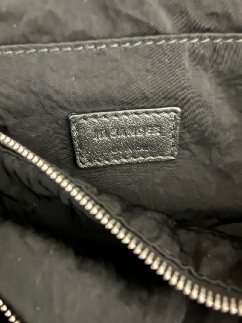 ジルサンダー ビジネスバッグ 2way ショルダー　黒