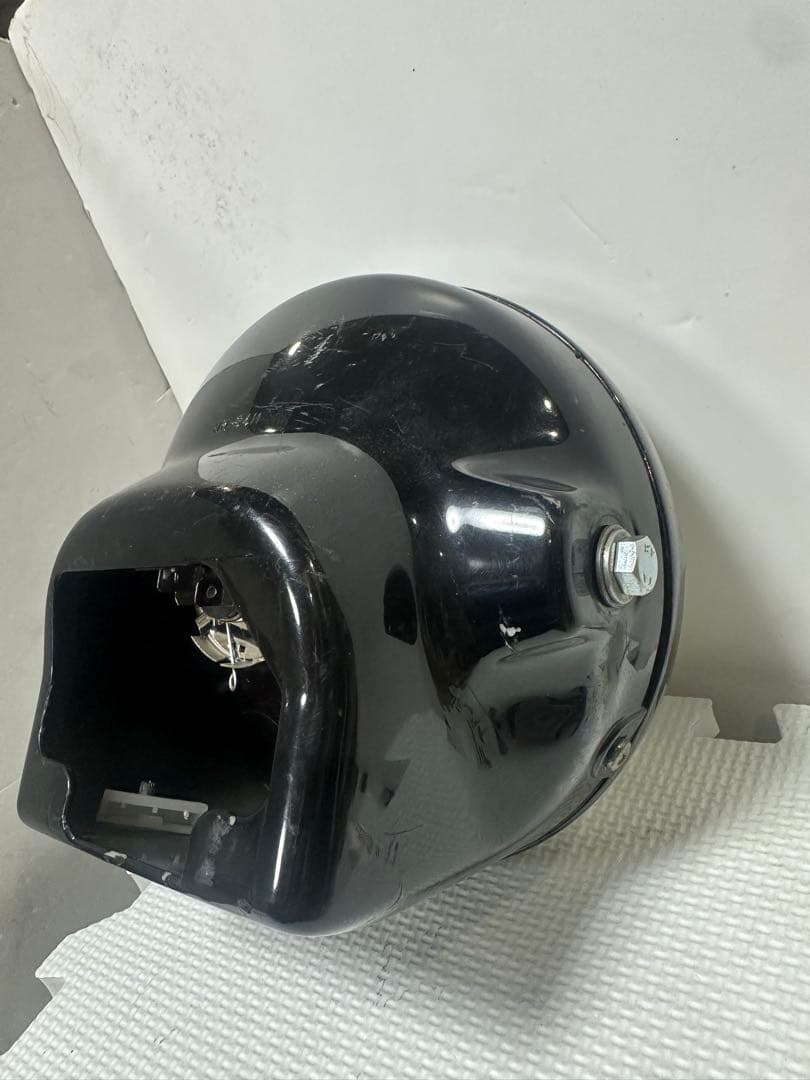 当時物シビエスーパーオスカー180πシビエ凹レンズ付ヘッドライトマーシャルCBX