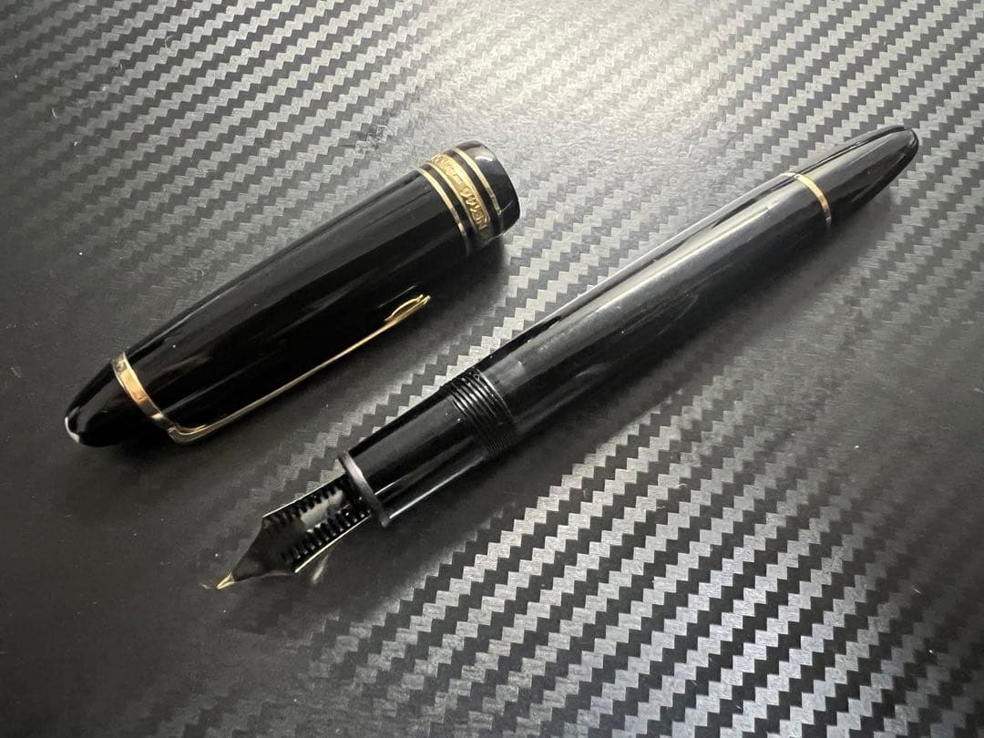モンブラン マイスターシュテュック 146 万年筆 全金 14K F 細字