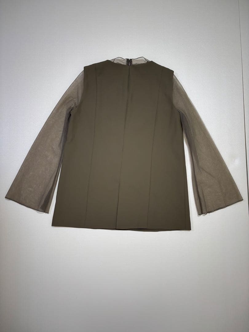 GIRL オケージョンドレス　チュールレイヤードトップス・タイトスカート　M