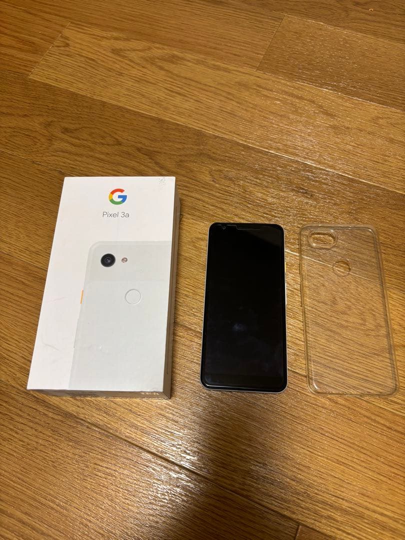 美品 Google Pixel 3a ホワイト simフリー 64GB