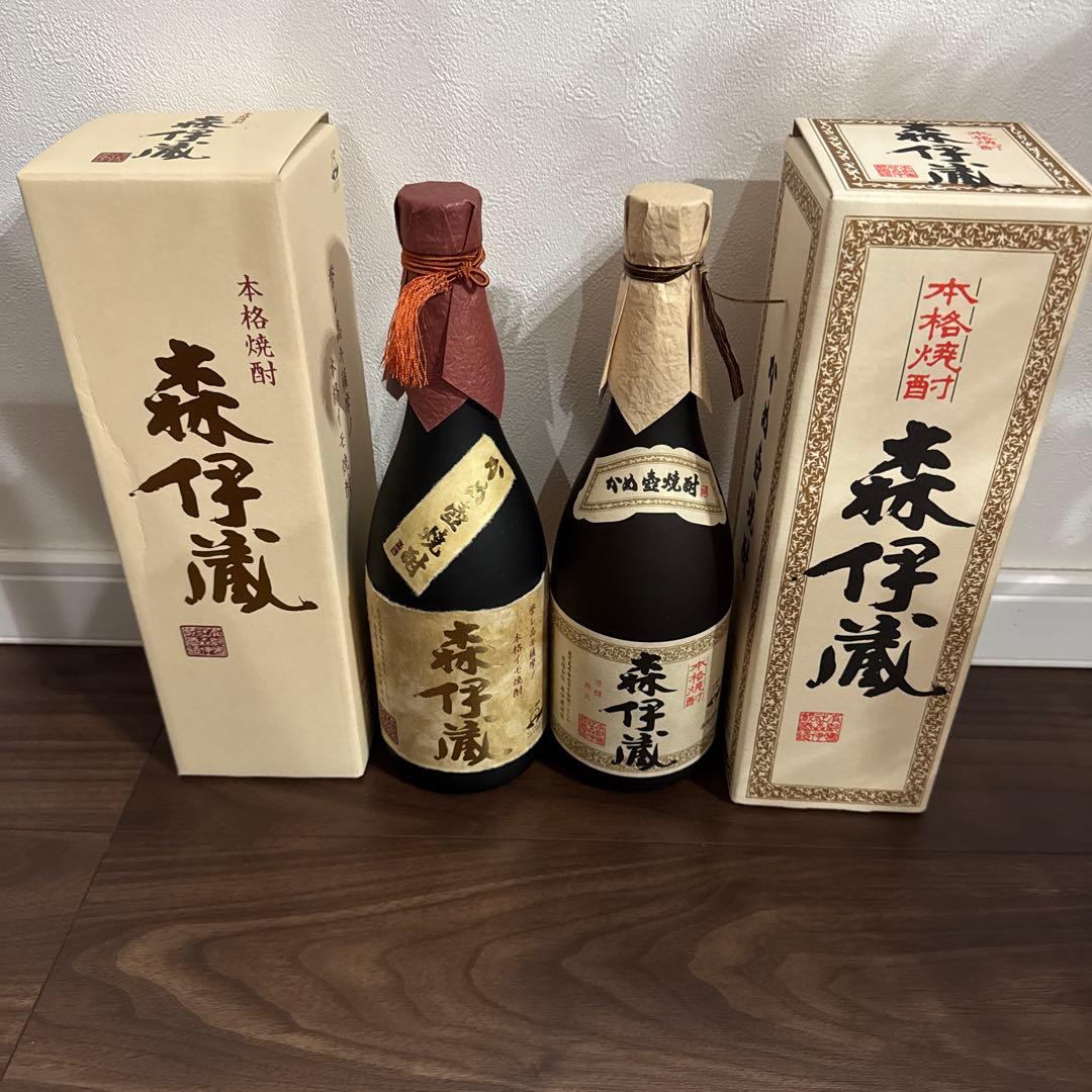 ２本セット本格焼酎 森伊蔵 金ラベル　通常ラベル720ml 25度