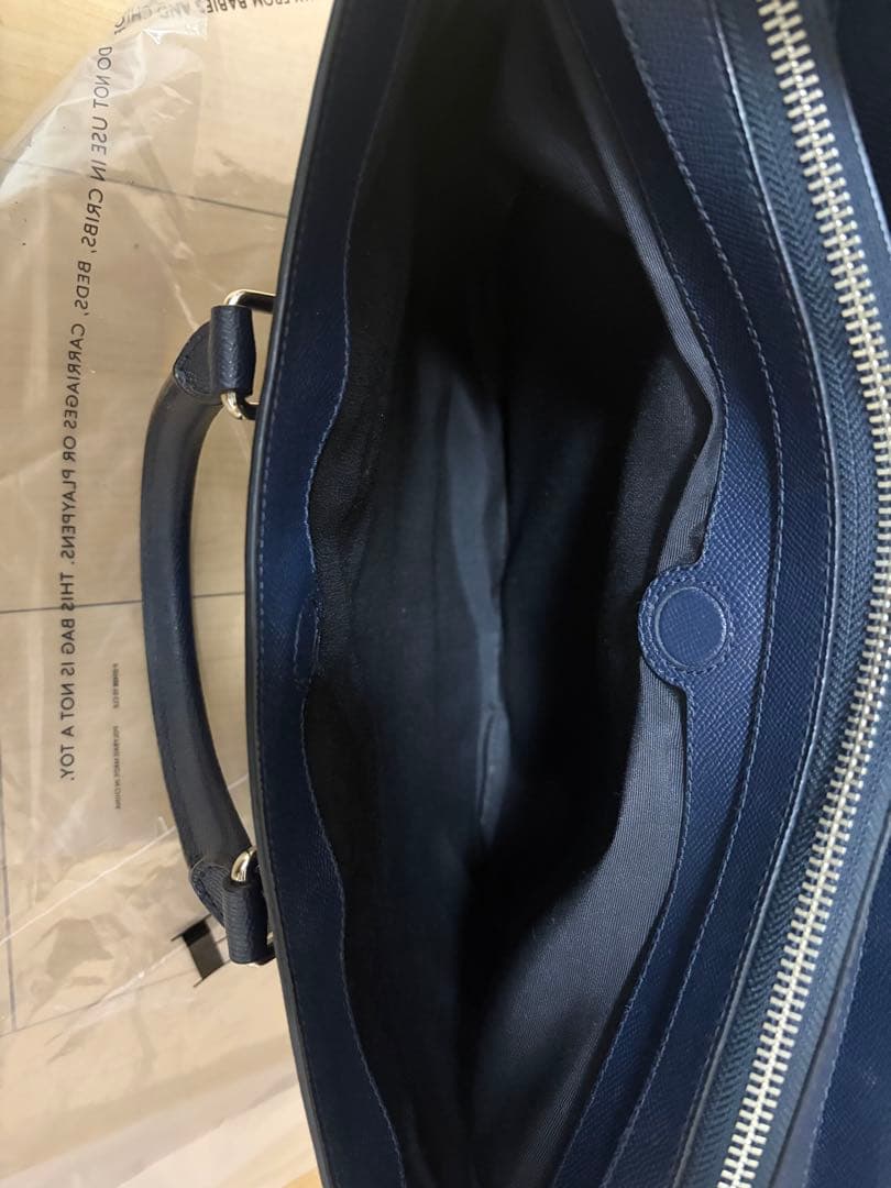 【1/12まで】COACH ネイビー ビジネスバッグ