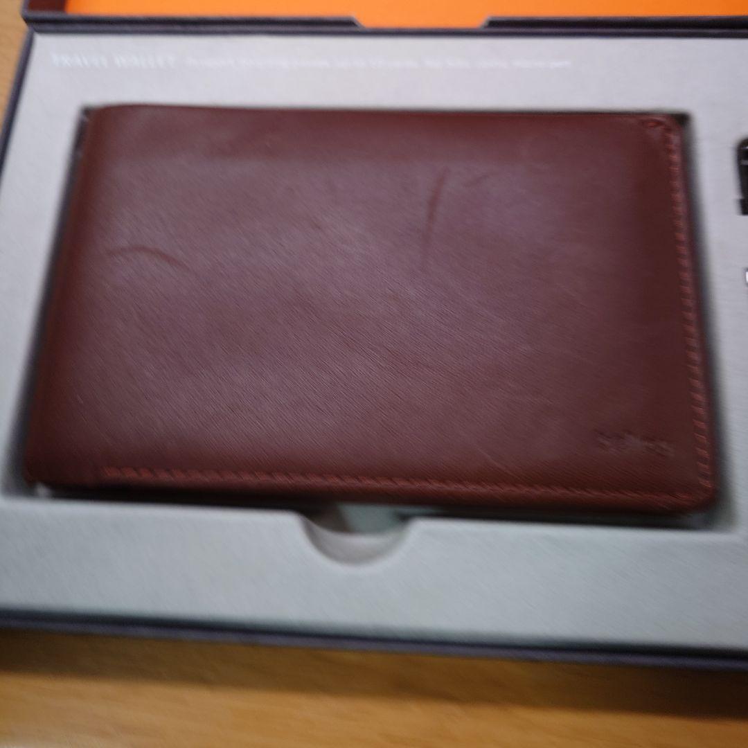 旅行かばん・小分けバッグ [Bellroy] Leather Travel Wallet
