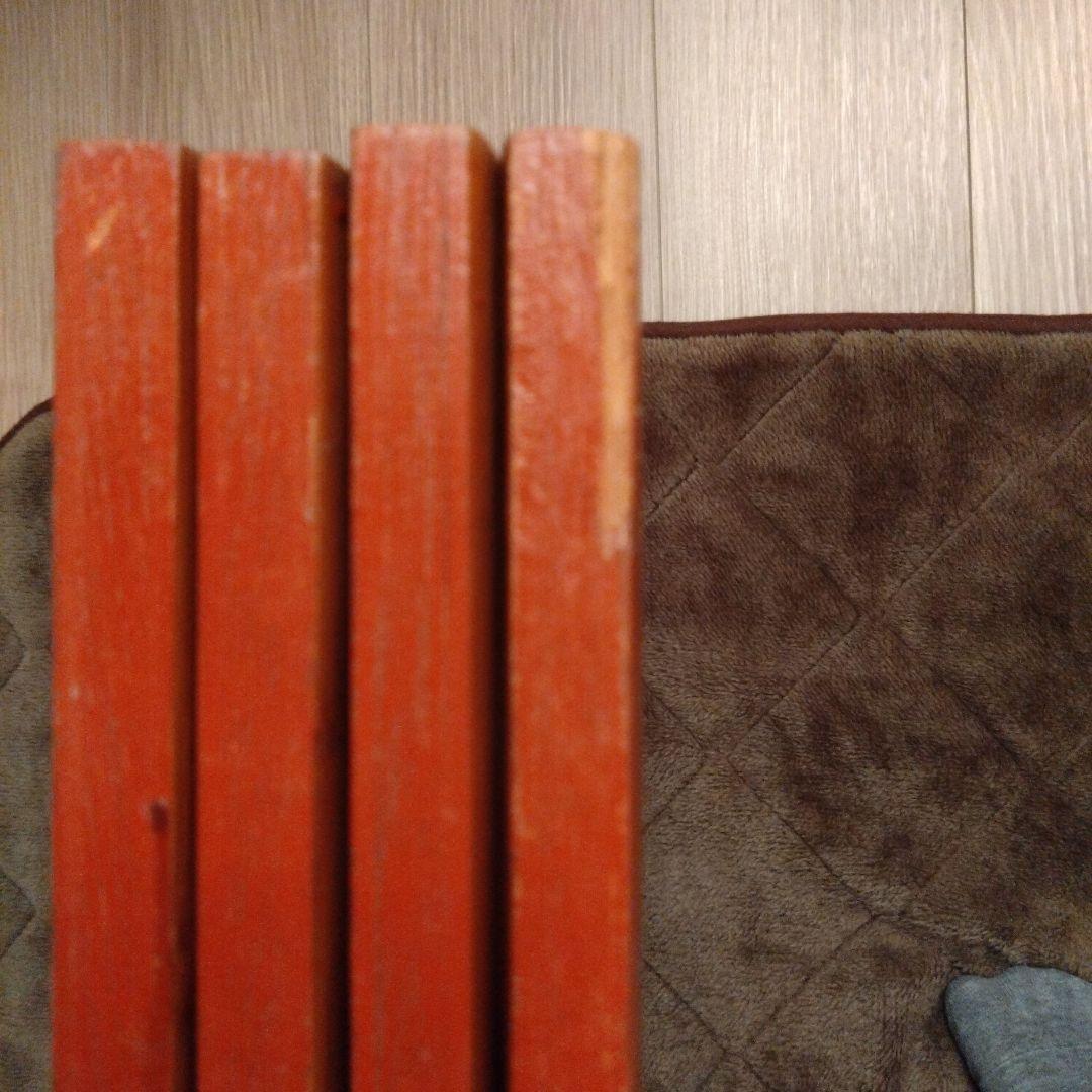 衝立　パーティション 昭和レトロ 4つ折り