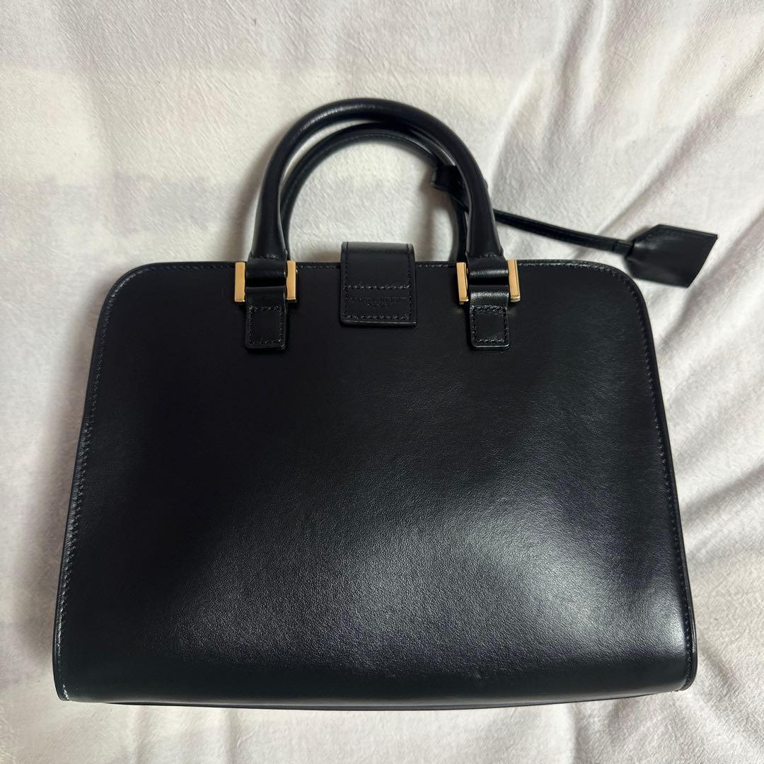 サンローラン ベイビーカバス ハンドバッグ ブラック 美品