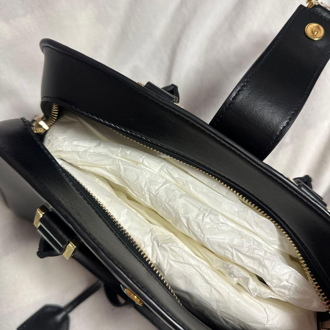 サンローラン ベイビーカバス ハンドバッグ ブラック 美品