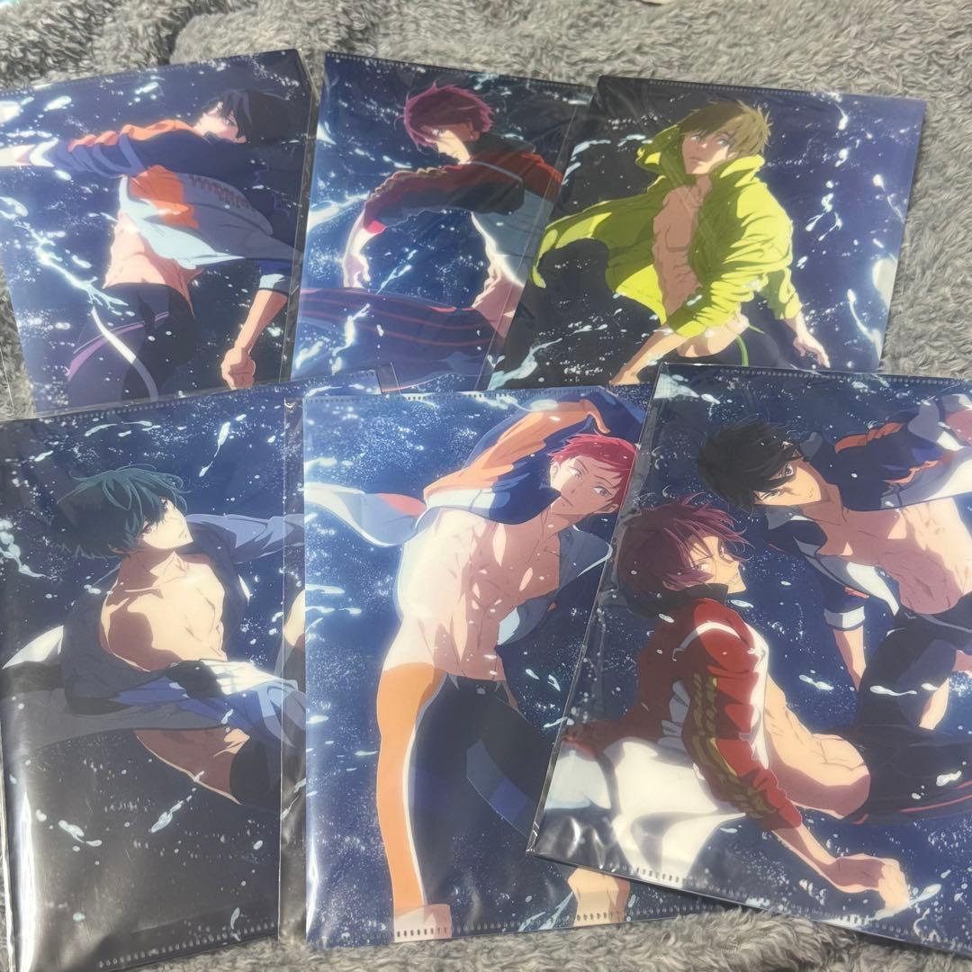 Free! DF 購入特典 クリアケース/複製原画 コンプリートセット