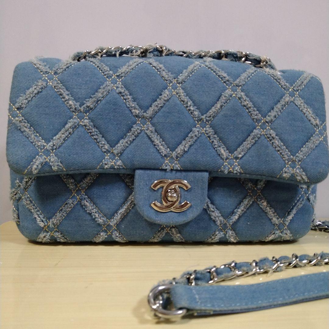 おまとめ2点　8lo8lo-m　デニムショルダバッグーとロゴデニムバッグ