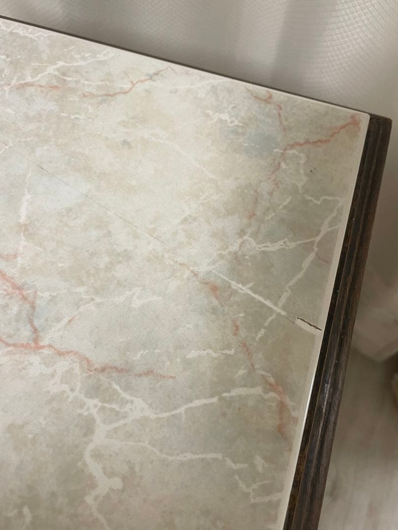 アンティーク　キャビネット　サイドテーブル　大理石　ヴィンテージ