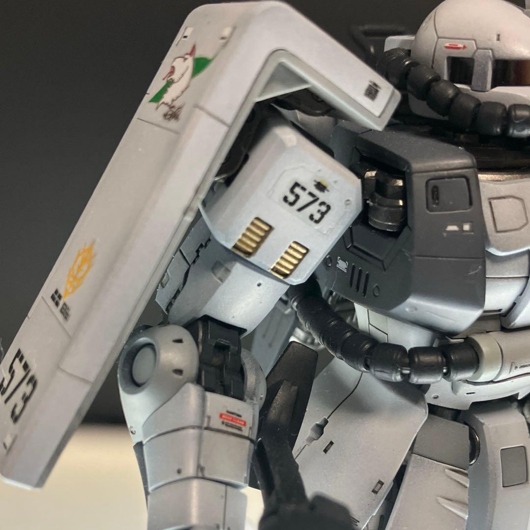 【塗装済】RG MS-06R-1A シン・マツナガ専用ザクII 【完成品】